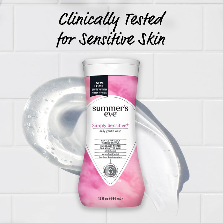 Summer's Eve Cleansing Wash for sensitive skin 15oz (1 Pack)