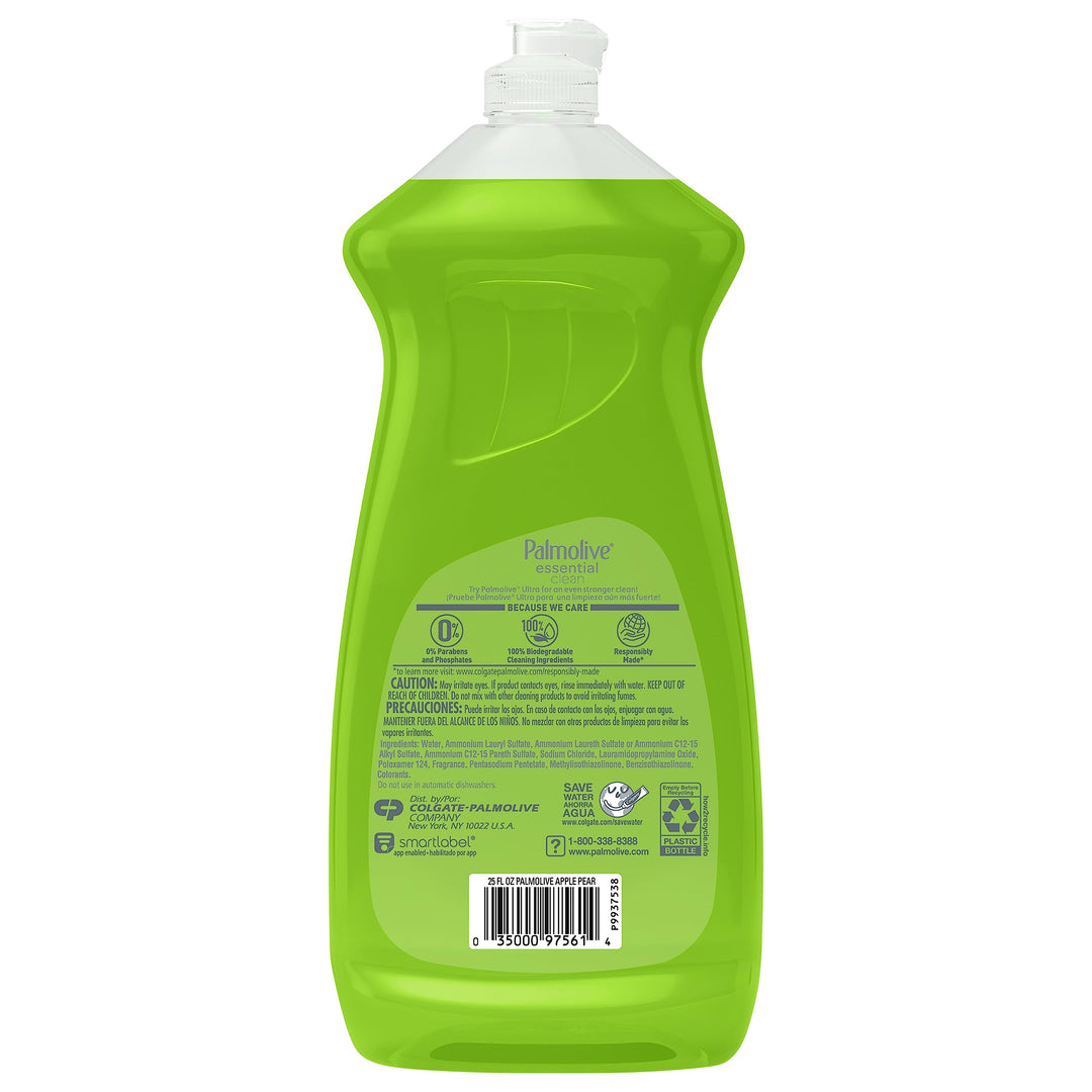 Palmolive Palmolive Liquid Dish Soap, Apple Pear - 25 Fluid Ounce, 25 Fl Oz