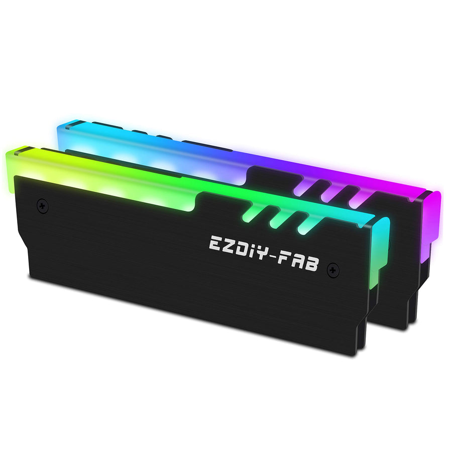 EZDIY-FAB ARGB DDR Memory RAM Cooler,RGB DDR Heatsink,5