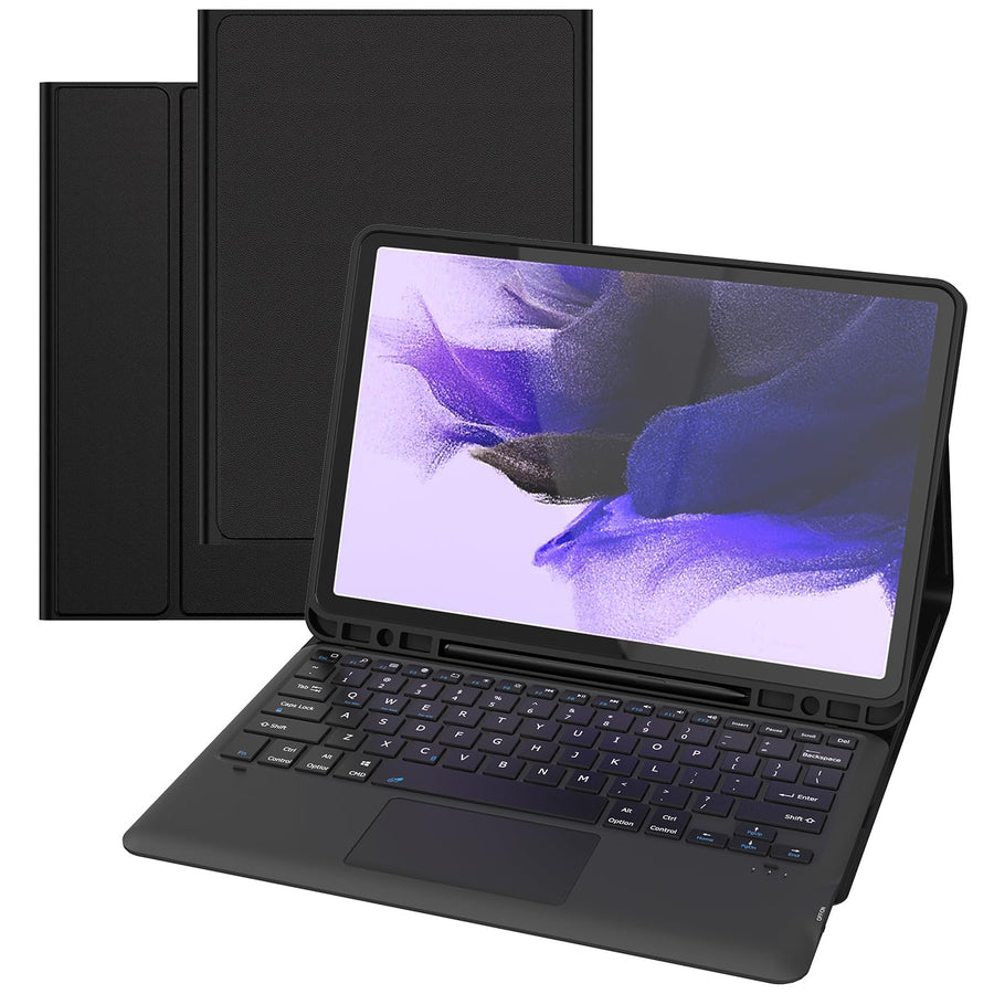 DOMEUN Keyboard Case for Samsung Galaxy Tab S7 FE 12.4 