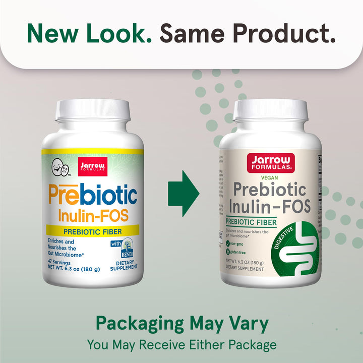 Formulas, Prebiotic Inulin FOS, Powder, 6.3 oz (180 g)
