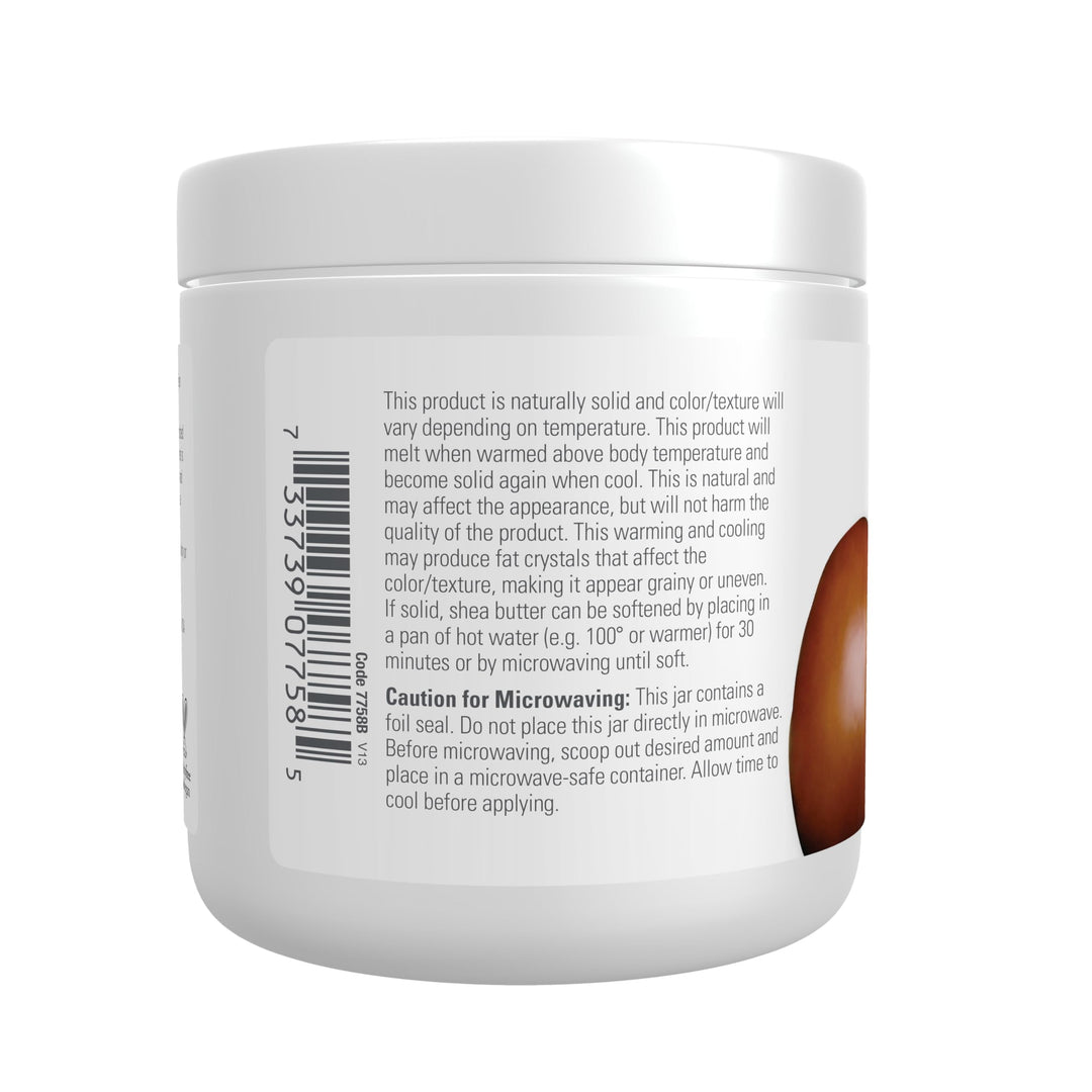 Solutions, Shea Butter, Skin Emollient, Seals in Moisture for Dry Rough Skin, 7-Ounce