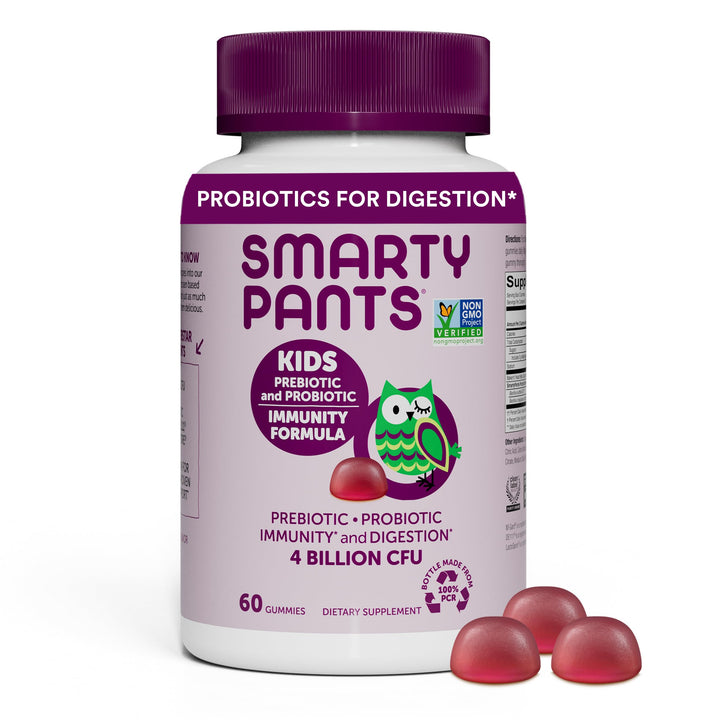 SmartyPants Kids Probiotic Immunity Gummies: Prebiotics