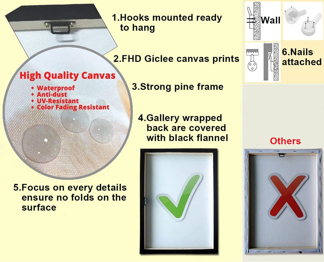 Kitchen Canvas Wall Art Prints Black and White Wine Rose Floral Painting Picture for Dining Room Restaurant Wall Decor (12x12-4Pcs, Red)