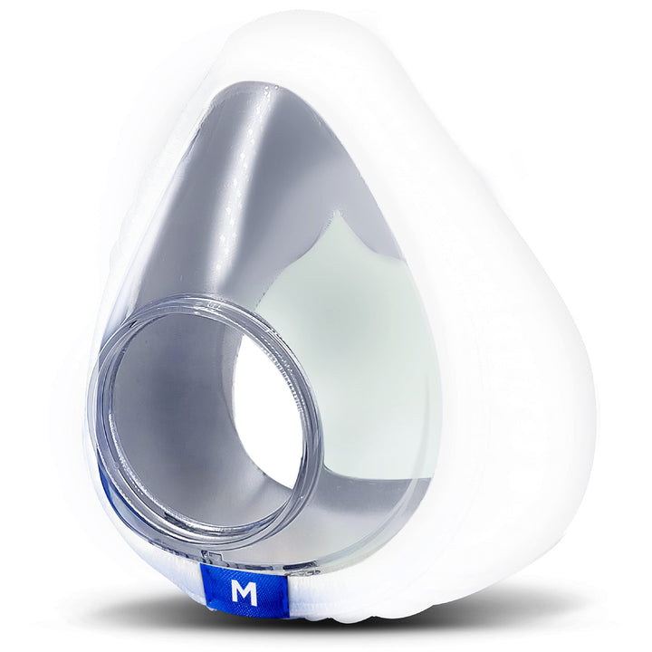 resplabs CPAP Mask Liners Compatible with ResMed AirFit, AirTouch F20 Full Face Masks - Reusable Cushion Covers, Reduces Noisy Air Leaks &amp; Provides Comfort (Medium - Pack of 4)