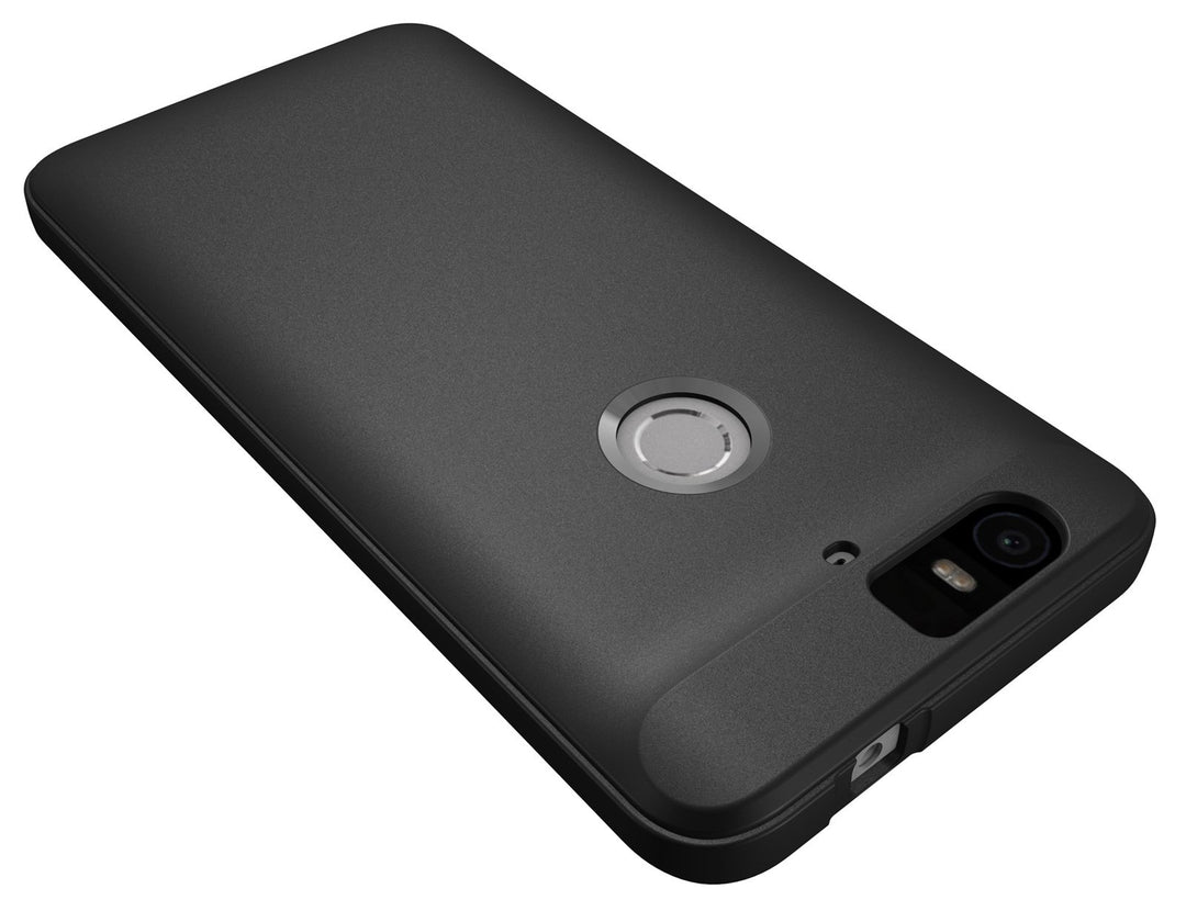 Nexus 6P Case, Full Matte Slim-Fit Flexible TPU Case for Huawei Nexus 6P (2015) - Black - (N6P-FM-BLK)