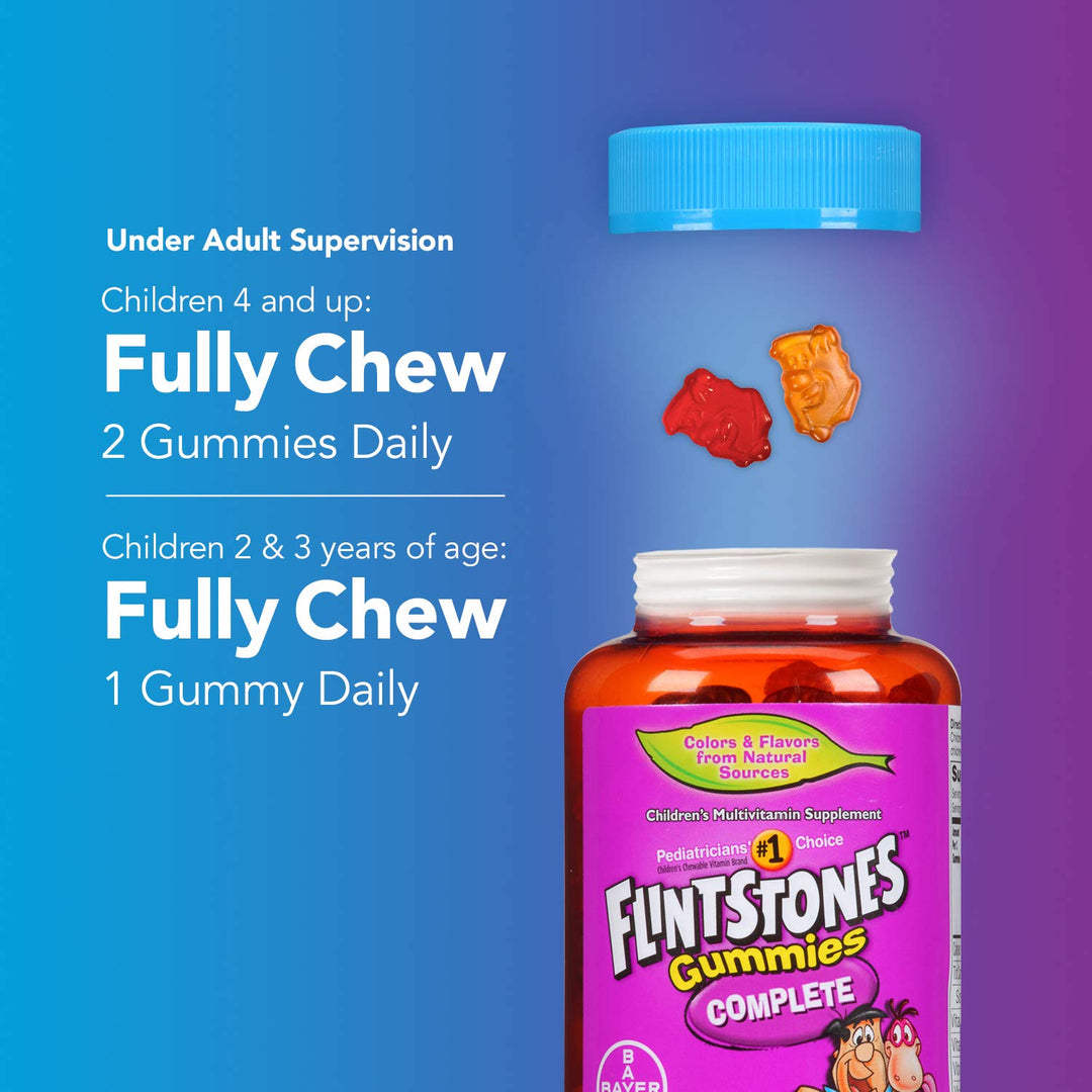 Flintstones Children&#39;s Complete Multivitamin Gu