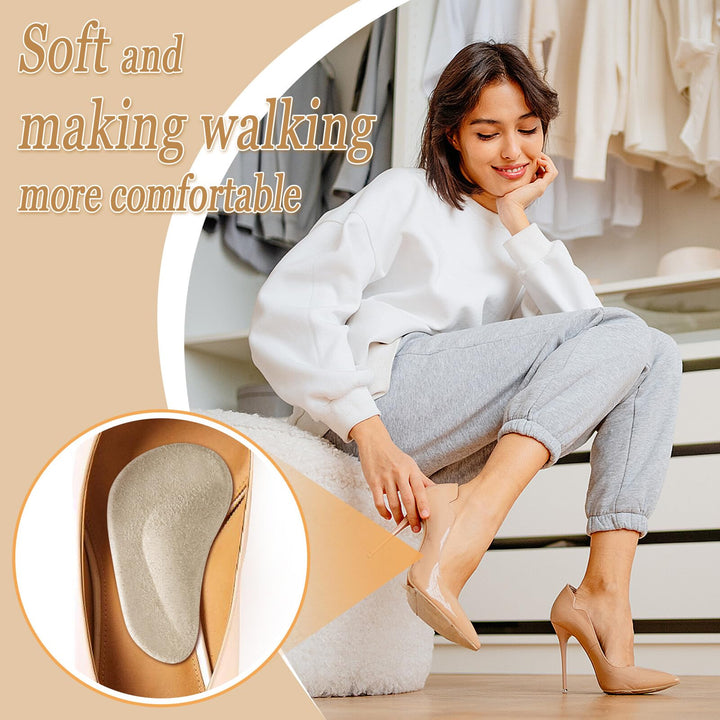 Madholly 6 Pairs Arch Support Gel Insole for Flat Feet,