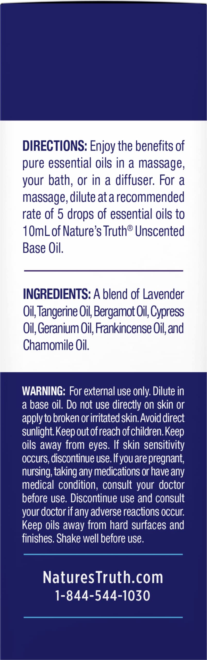 Nature&#39;s Truth Essential Oil, Good Nite, 0.51 F