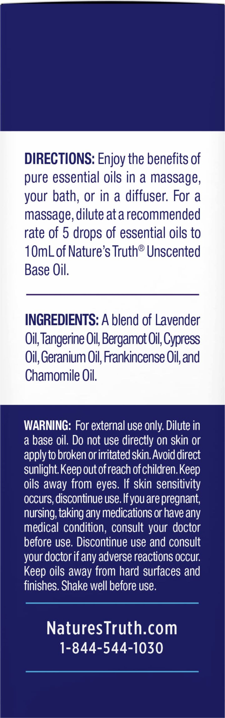 Nature&#39;s Truth Essential Oil, Good Nite, 0.51 F