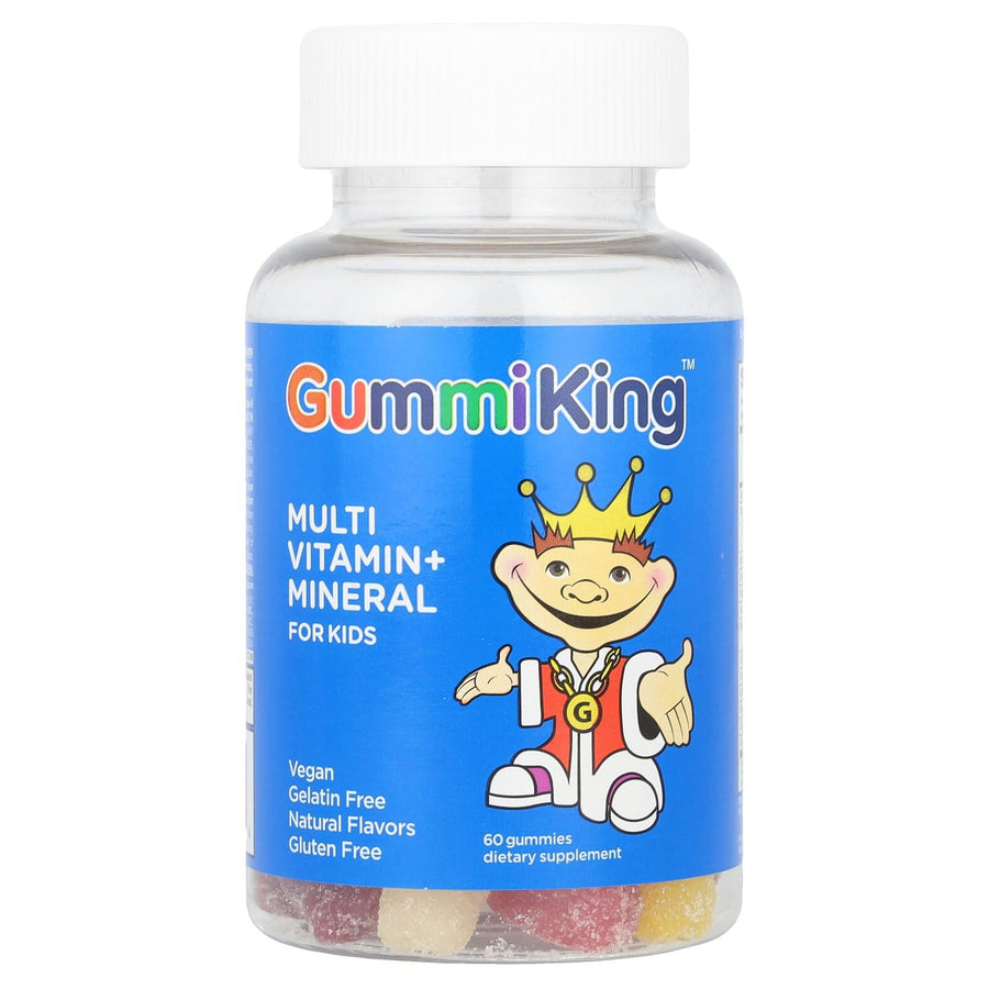 Gummi King Multivitamin and Mineral Supplement, Strawbe