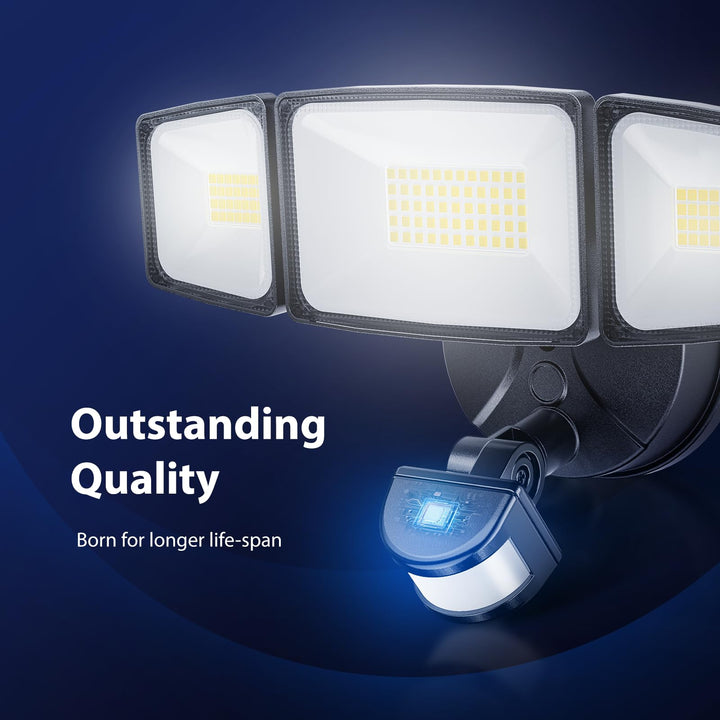 Onforu 65W LED Security Lights Motion Sensor Light Outd