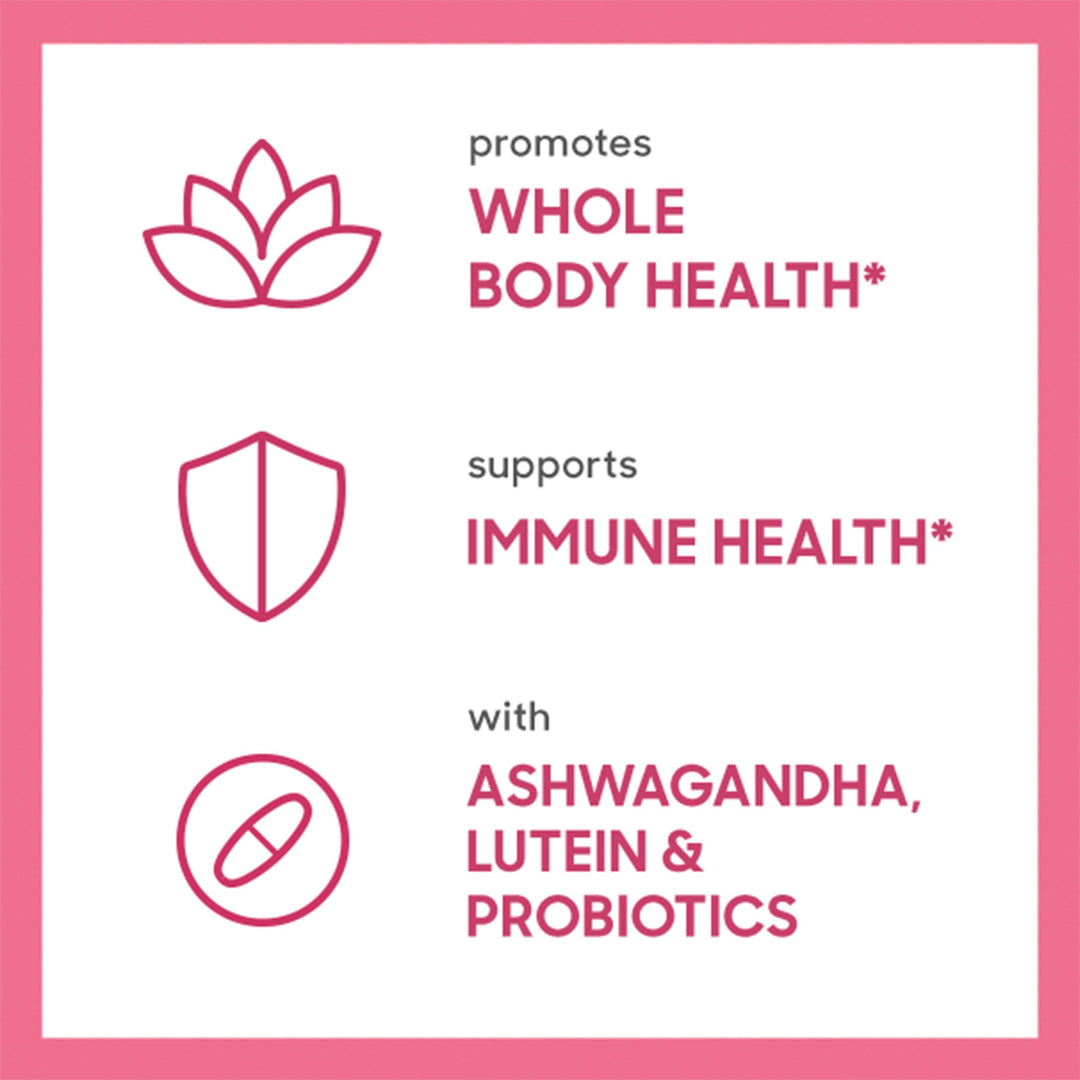 Womens One High-Potency Daily Multivitamin, Womens Multivitamin Provides High-Potency Immune Support, With Vitamin C, Biotin and Ashwagandha, Vegetarian, 150 Count