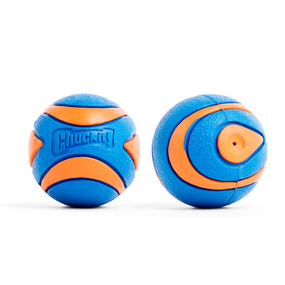 Ultra Squeaker Balls for Dogs, Floating Water Pet Toys, Durable Rubber Pet Toy, Bouncy Squeaky Fetch Balls For Dogs, Pack of 2, Medium (2.5)