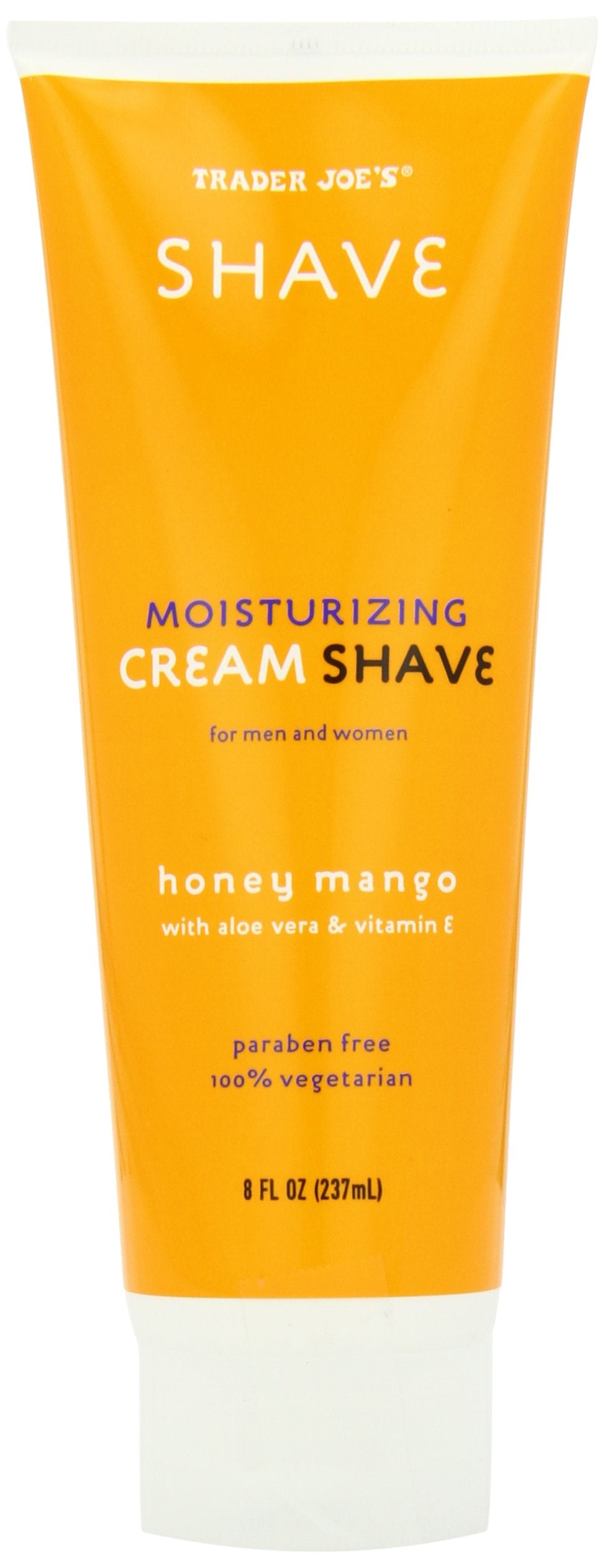 Trader Joe&#39;s Moisturizing Cream Shave Honey Mango, 8 fl. oz.