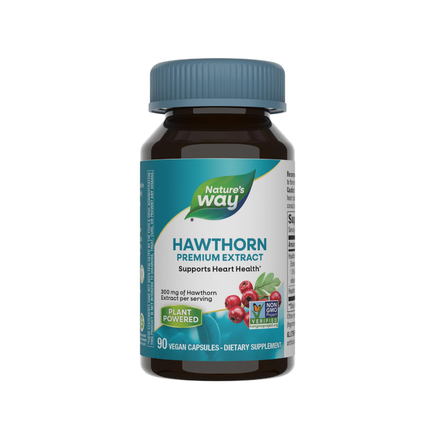 Nature's Way Hawthorn, Premium Extract, Support Hea