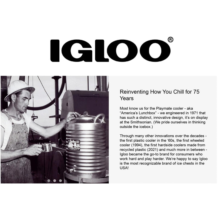 Igloo 21023 25-72-Quart Cooler Handle (White, 1 Handle)
