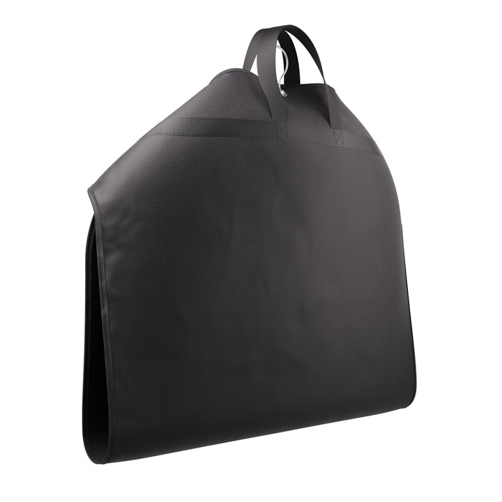 40inch Hanging Suit Garment Bag Travel Carrier Clothes Cover with Handles, Acid Free Breathable Dust Proof Material (1 Pack, Black)