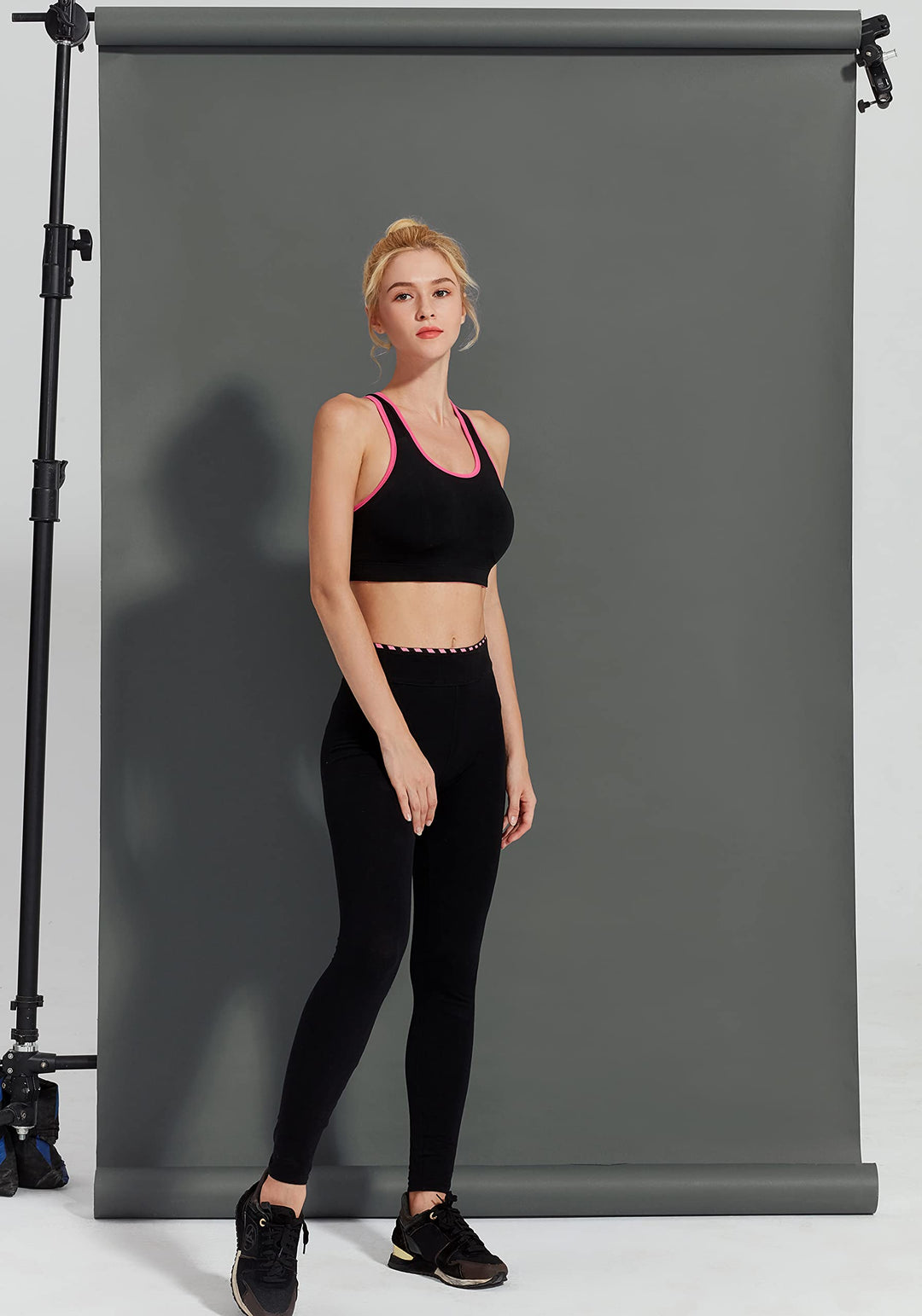 Huamei Seamless Photography Background Paper, Photo Backdrop Paper 53-Inches Wide x 16-Feet, (4.4x16 Feet, Thunder Grey)