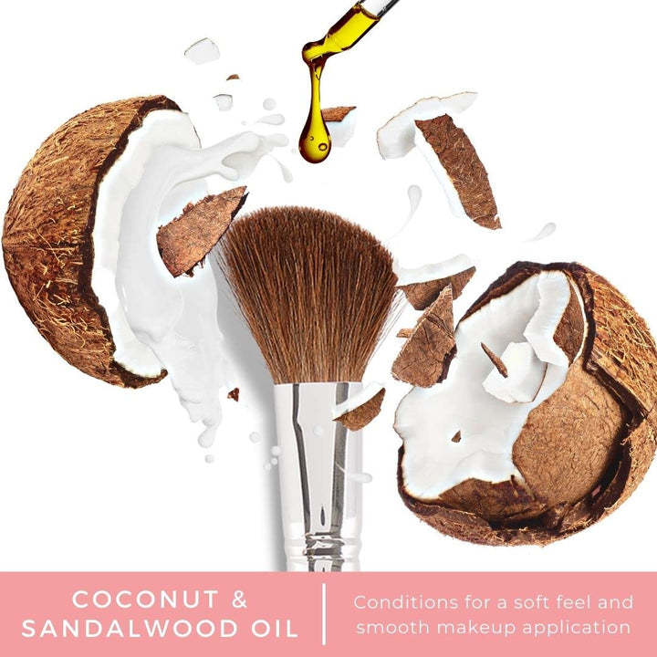 Brush Bubbles Foaming Makeup Brush Shampoo And Conditioning Cleanser For Makeup Sponges, Brushes &amp; Applicators, Fragrance Free, Cruelty-Free, Vegan &amp; Non-Irritant 6 fl.oz.