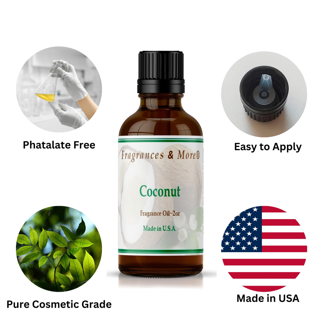 Coconut Fragrance Oil 2 ounces