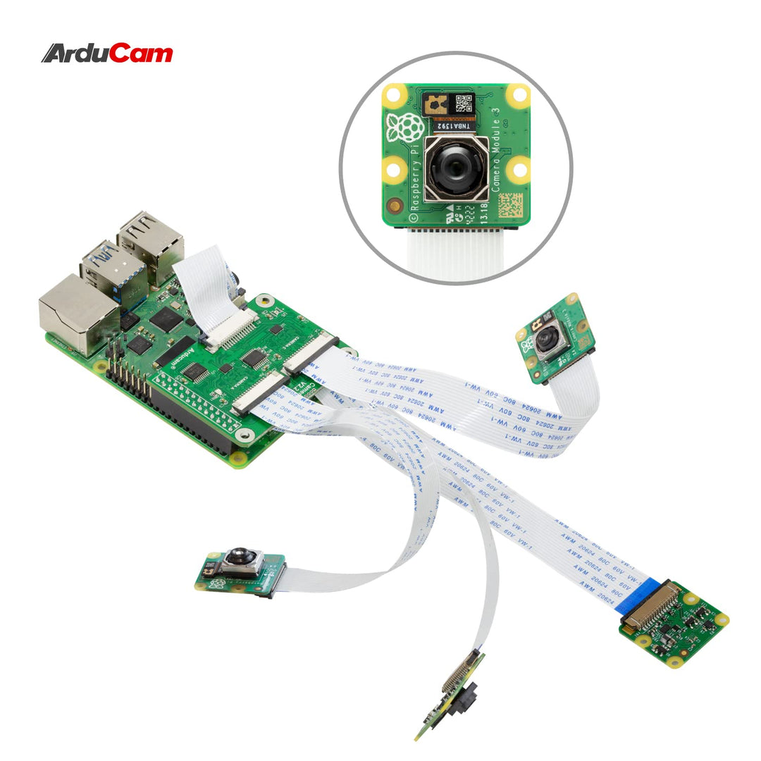 Arducam Multi Camera Adapter Module V2.2 for Raspberry 
