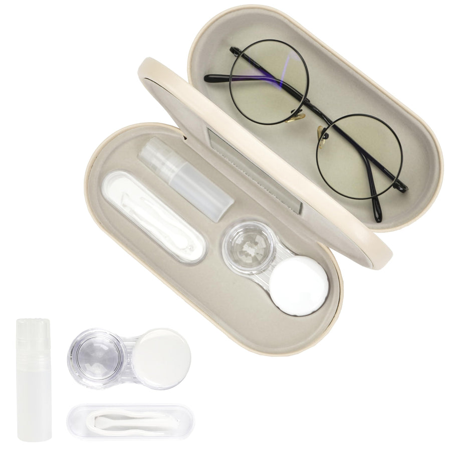 Contact Lens Cases, 5 in 1 Travel Contact Lens Box with
