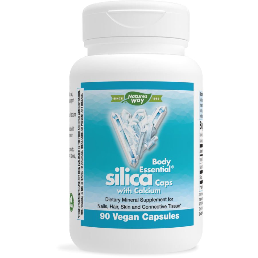 Nature's Way Body Essential Silica Capsules with Ca