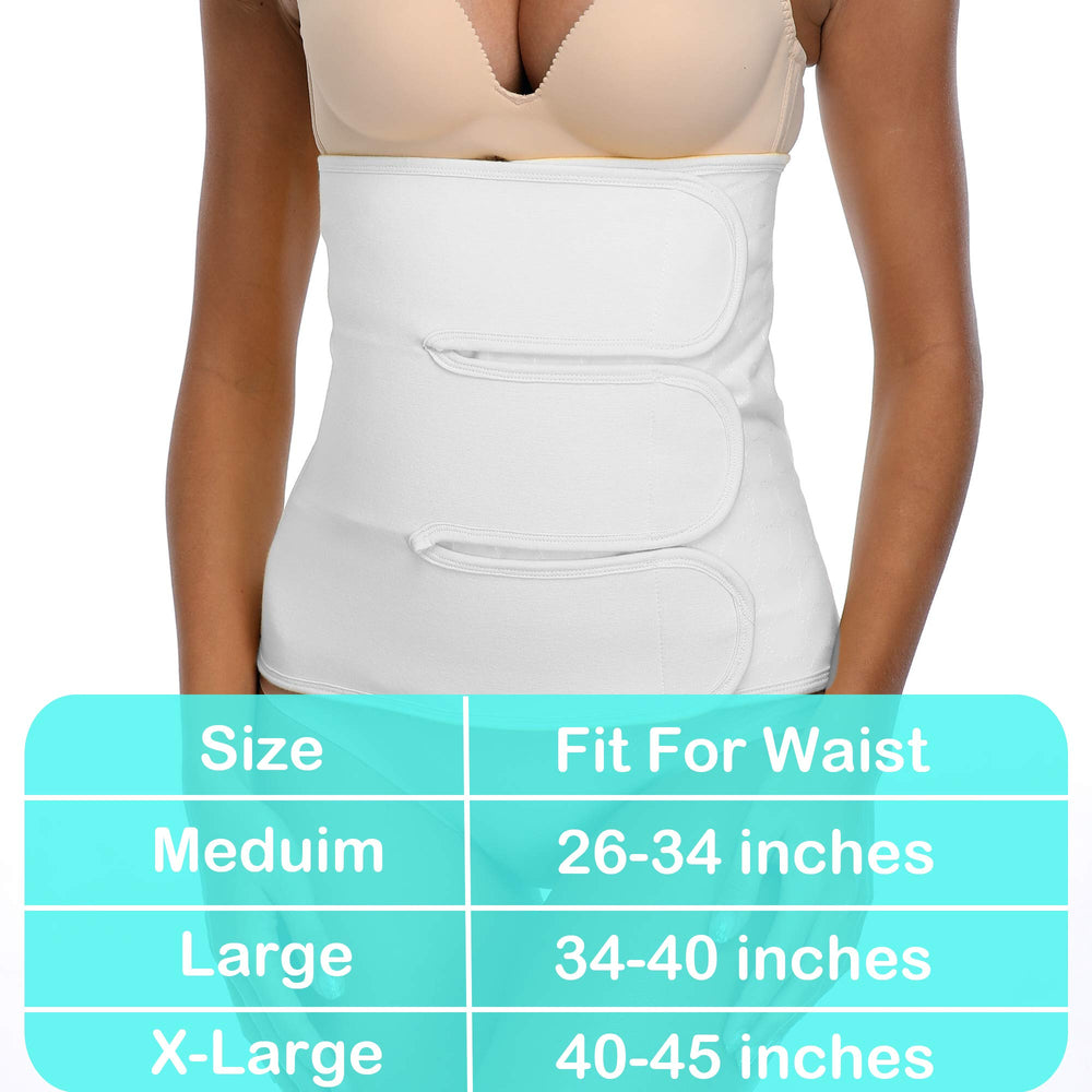 Abdominal Surgical Binder Wrap for Stomach Post Surgery Compression C section Postpartum Support Recovery after Hysterectomy Belly Band