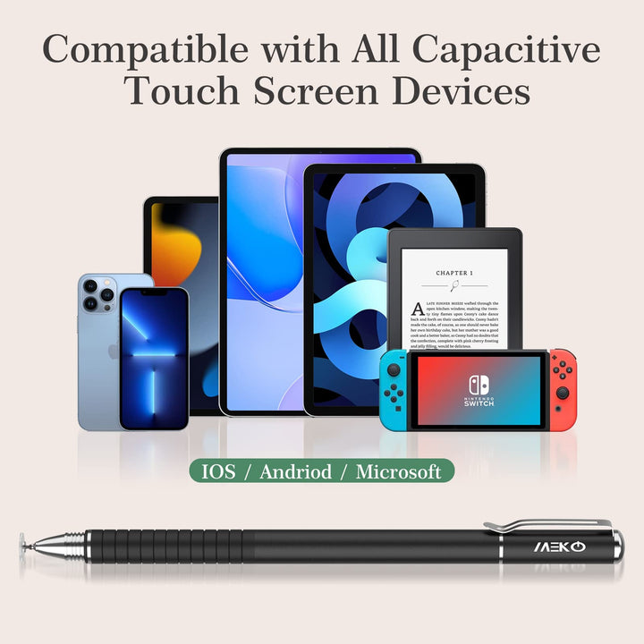 MEKO Universal Stylus,[2 in 1 Precision Series] Disc St