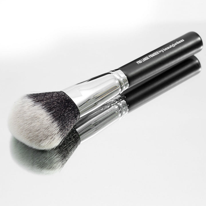 Pro Large Finishing Powder Makeup Brush, Face and All Over Body Bronzer, Loose, Mineral, Pressed, Translucent Powders, Soft, Synthetic, Vegan, Cruelty Free