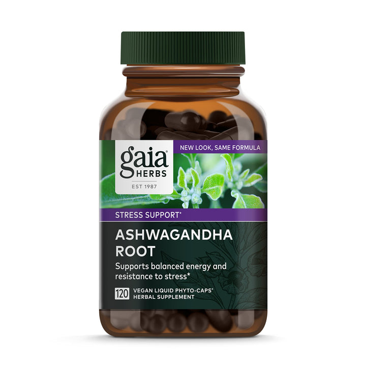 , Ashwagandha Root Vegan Liquid Phyto Capsules - Stress Relief, Immune Support Supplement, Balanced Energy Levels and Mood , 120 Ct (Pack of 1)