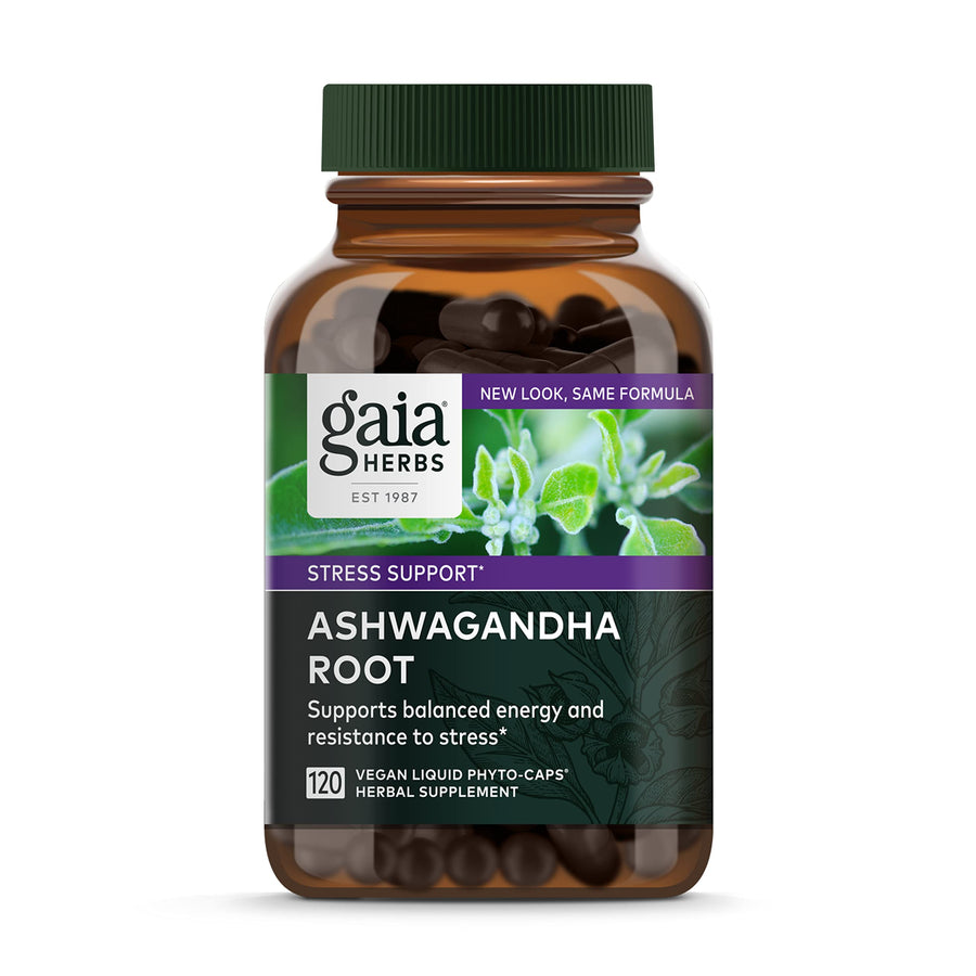 , Ashwagandha Root Vegan Liquid Phyto Capsules - Stress Relief, Immune Support Supplement, Balanced Energy Levels and Mood , 120 Ct (Pack of 1)