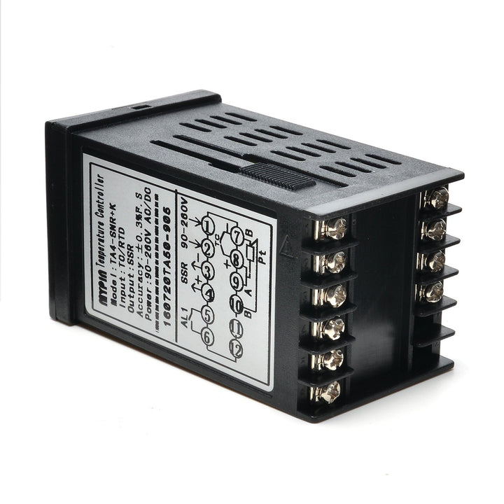 TA4-SNR+K Thermocouple SNR PID Dual Digital Display Temperature Controller Dual Type-K Thermocouple
