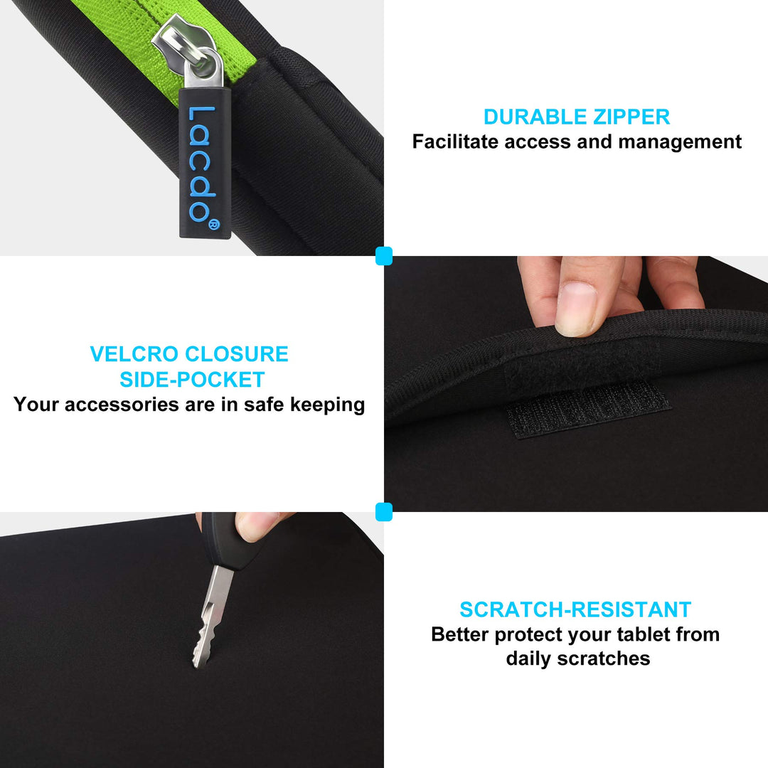 Lacdo Tablet Sleeve Case for 11 inch iPad Pro M4 / 11 i