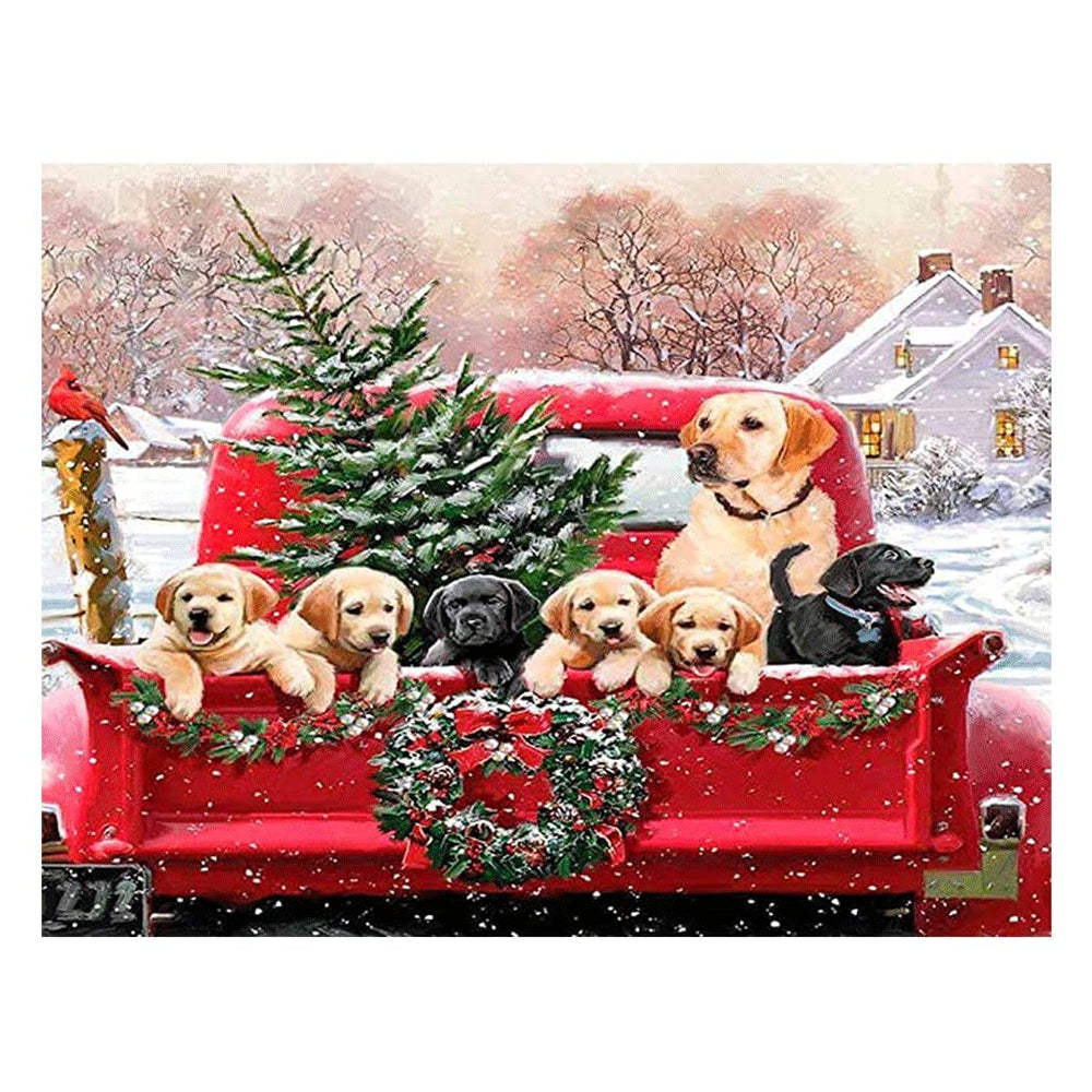 Kimily DIY Paint by Numbers for Adults Kids Christmas T