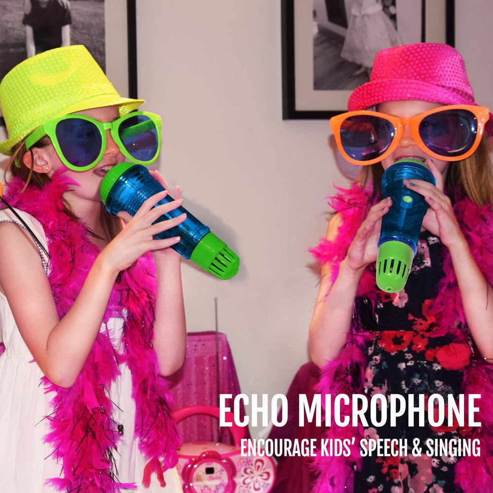 Novelty Place Echo Mic for Kids and Toddlers - Battery-