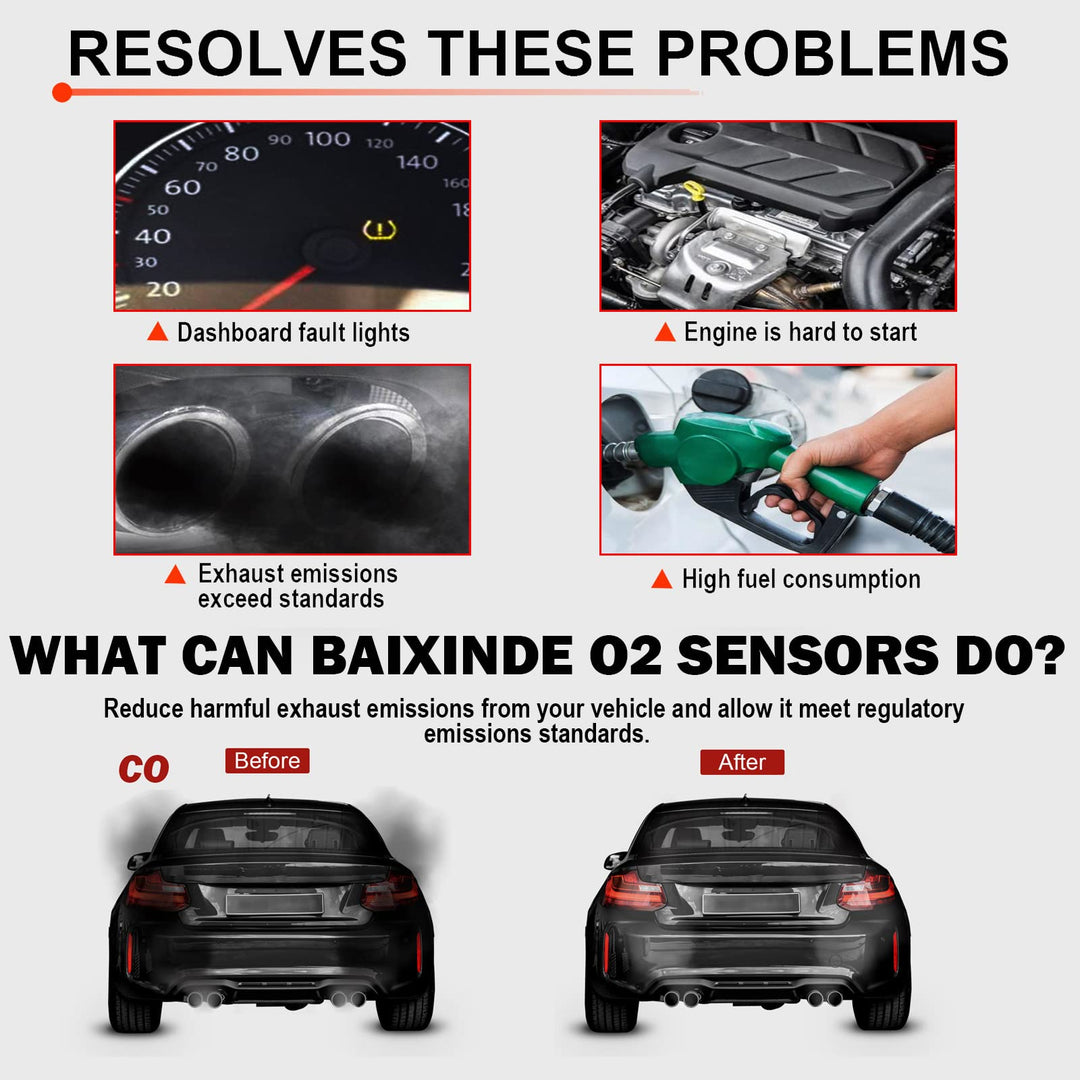 Oxygen Sensor Upstream 234-4620 234-4011, O2 Sensor Compatible with Honda Accord Insight 36531-P0B-A01