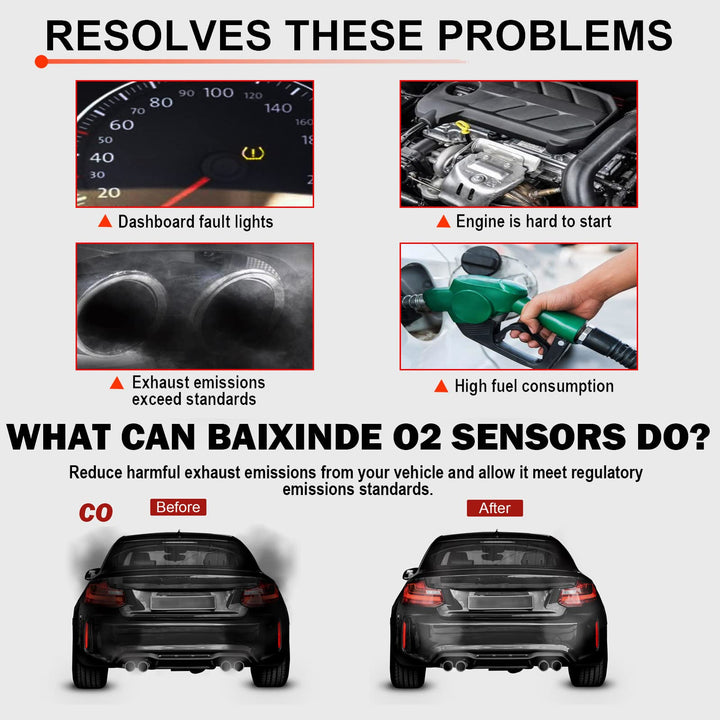 Oxygen Sensor Upstream 234-4620 234-4011, O2 Sensor Compatible with Honda Accord Insight 36531-P0B-A01