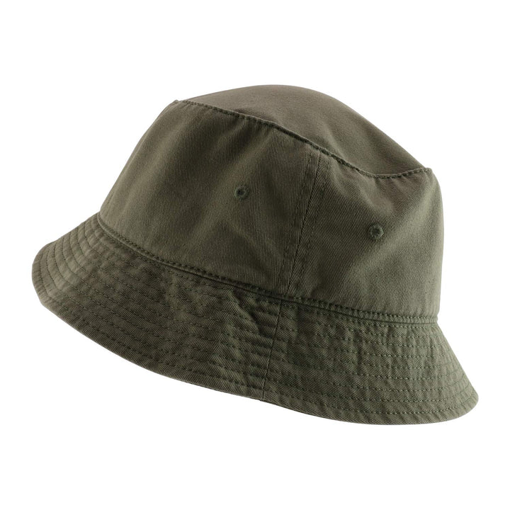 Oversized Big Size Men&#39;s Cotton Bucket Hat - Olive - XL-2XL