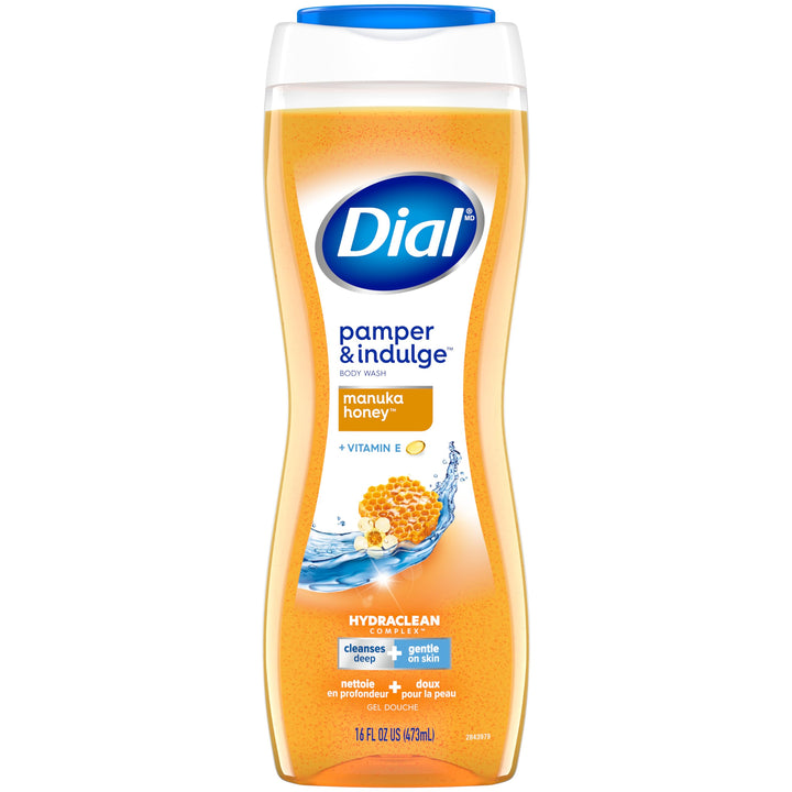 NEW.Dial Manuka Honey Body Wash 16 Ounce (2Pack)