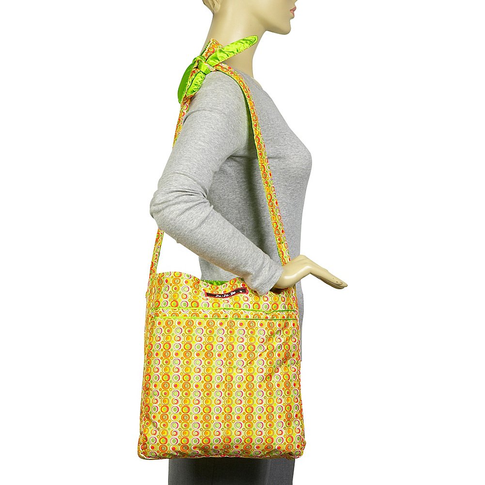 Limited Edition Be Light Everyday Lightweight Zippered Tote Bag, Midnight Posy