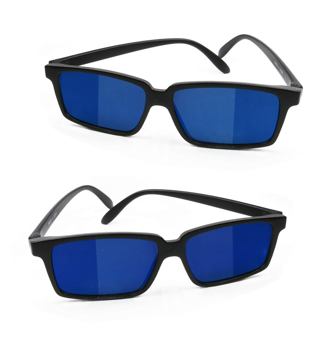 Spy Glasses Rear View Mirror Vision See Behind You Sunglasses for Kids - Pack of 2 Rearview Spy Sunglasses