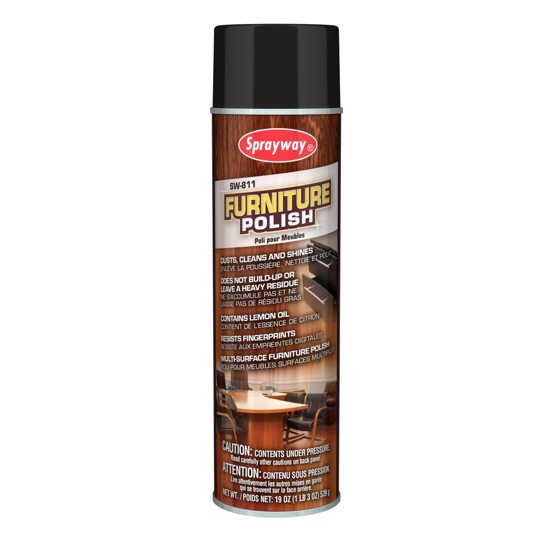 Sprayway SW811 Furniture Polish, 19 oz