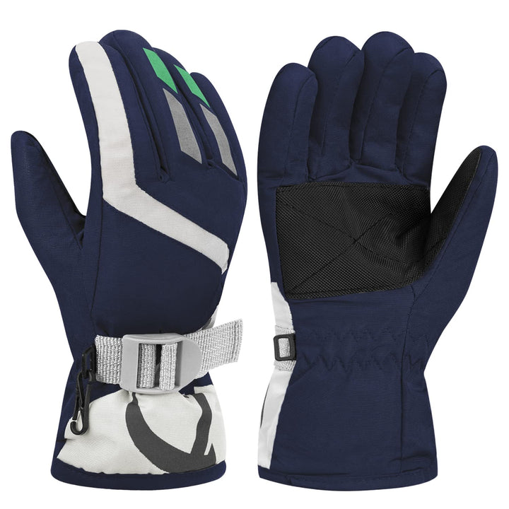 Kids Snow Gloves Waterproof,Kids Winter Gloves for Skiing,Snow Gloves for Toddler Boys Girls 1-5Years Old