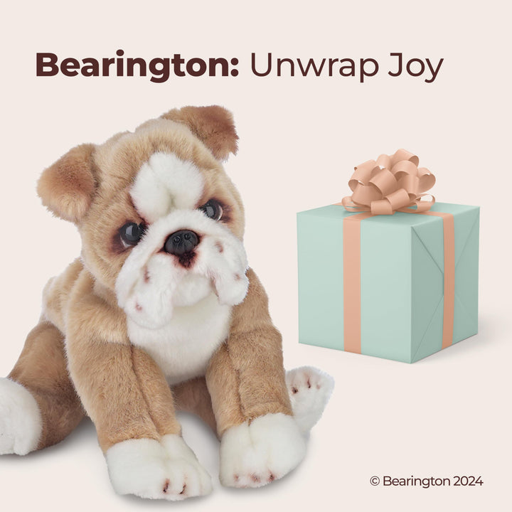 Tug The English Bulldog Plush, 13 Inch Dog Stuffed Animal