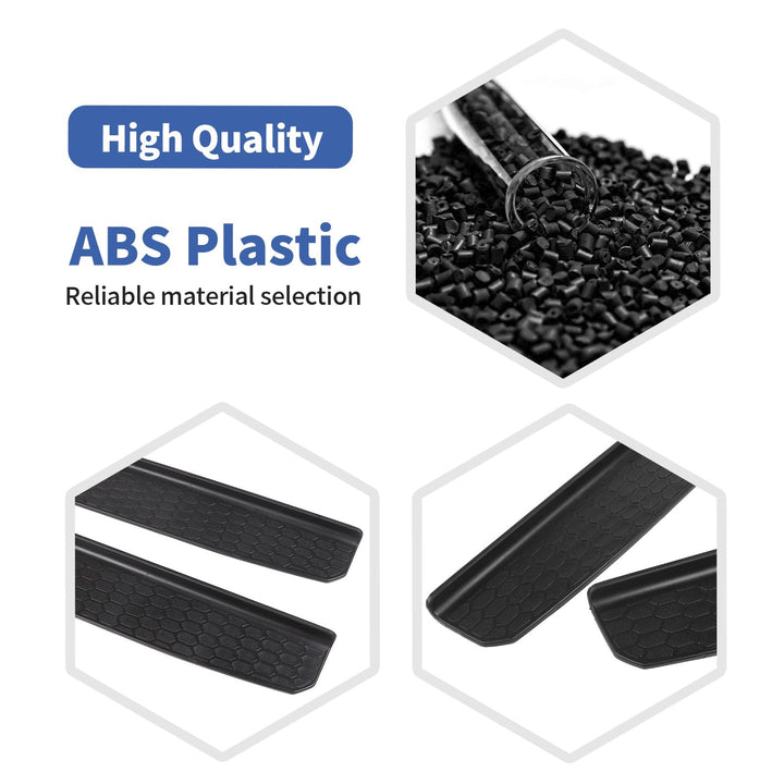 for Wrangler JL Door Sill Guards, Door Entry Guards Protector for Jeep Wrangler JL JLU Gladiator JT 4 Door 2018 2019 2020 2021 2022 2023 Black