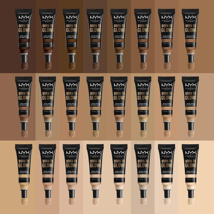 PROFESSIONAL MAKEUP Born To Glow Radiant Concealer, Medium Coverage - Neutral Tan