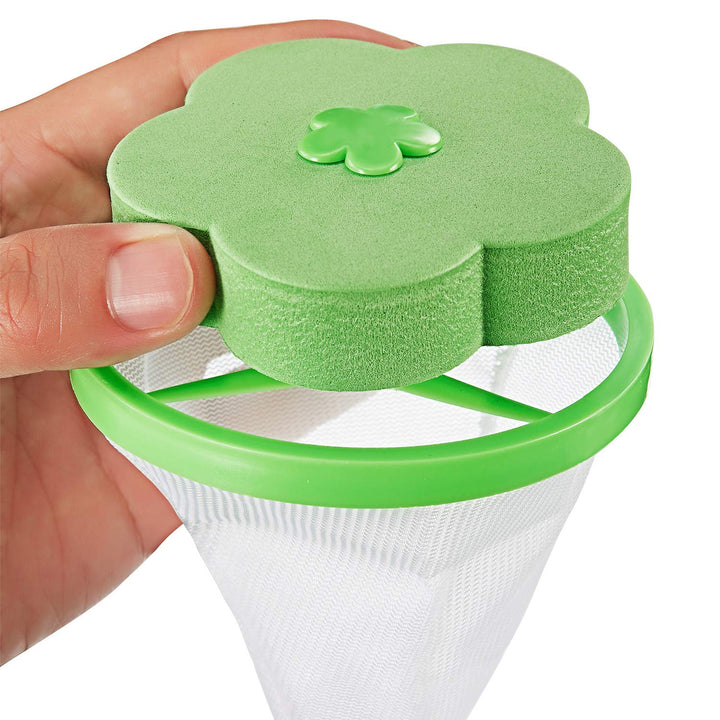 4 Pieces Reusable Washing Machine Lint Catcher Househol
