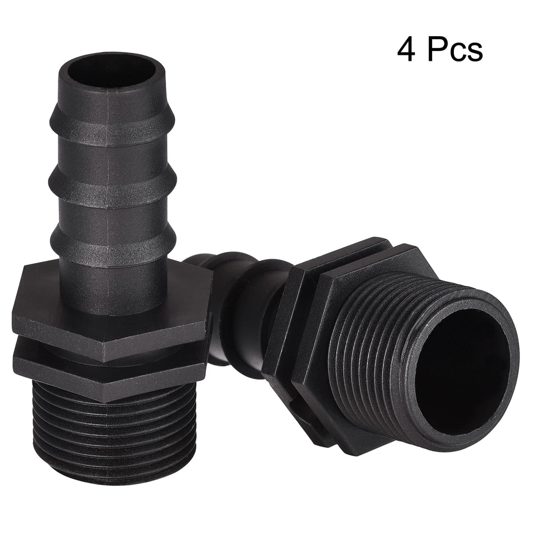 MECCANIXITY Drip Irrigation Fittings 19.4mm Barbed to G